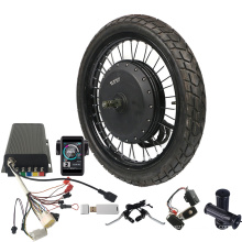 17'' 18'' 19'' 72V 8000W Electric Bike Conversion Kits With Colorful Rim